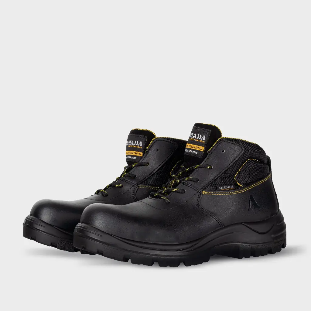 Zapato arnedo / pu+hule  Armada Negro 5011 #28