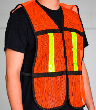 Chaleco, Malla con Reflejante Jyrsa, Naranja, Unitalla