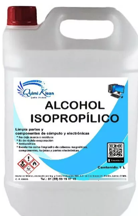 ALCOHOL ISOPROPILICO, PRESENTACIÓN GALÓN