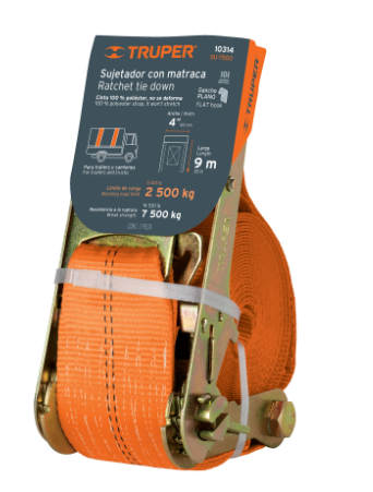 [10314] Sujetador con matraca carga máxima 7500 kg, Truper