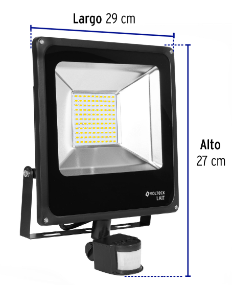 [49896] Reflector LED 50 W alta intensidad con sensor de movimiento