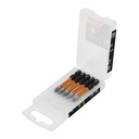 Estuche con 5 puntas de cruz PH2 de impacto largo 2', Expert