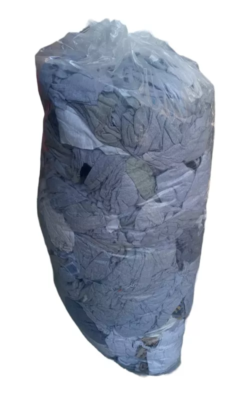 Trapo Industrial Tipo Camiseta Color: Gris por Kg