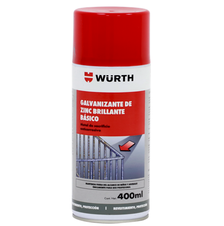 [00893 113 013] GALVANIZANTE DE ZINC BRILLANTE 400ML, código: 00893 113 013