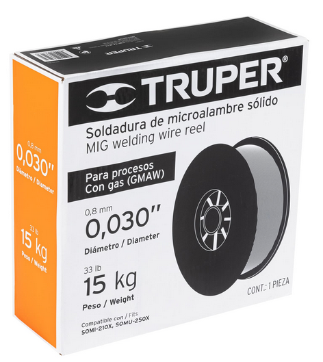 [13753] Caja con 15 kg de microlambre sólido para procesos con gas