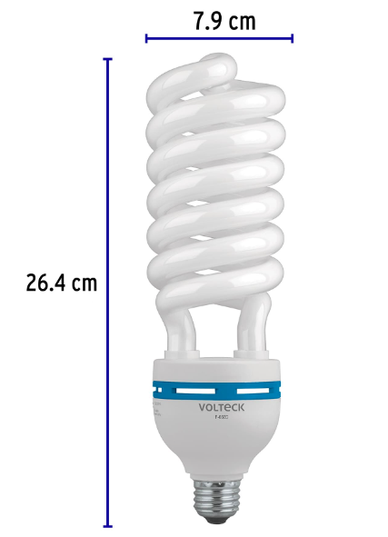 [48217] Lámpara espiral T5 65 W alta potencia luz de día, caja