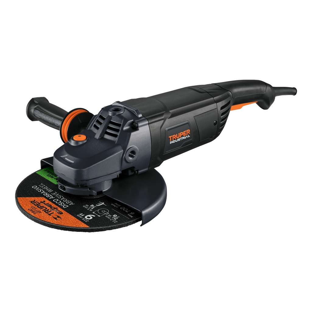 [12483] Esmeriladora angular 9' 2450 W, Truper Expert