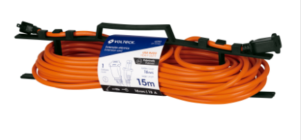 [40192] Extensión eléctrica uso rudo 30 m 2x16 AWG para 1 clavija