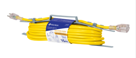 [40195] Extensión reforzada aterrizada 20 m calibre 14, Volteck