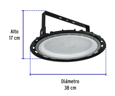[46794] Luminario de LED 200 W High Bay, Volteck