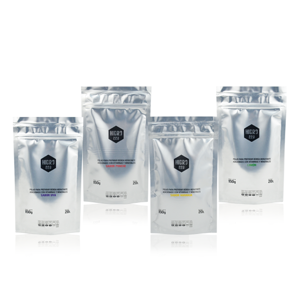 Bebida Hidratante, sin Azúcar Sobre para 20 l Hidro 220, Jamaica,  150 g