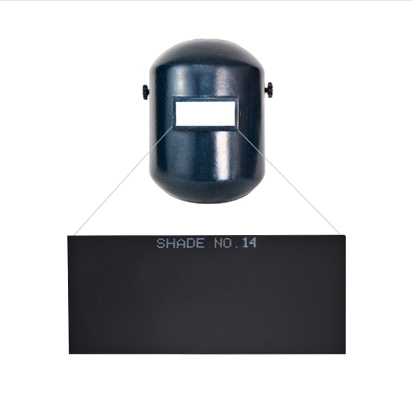 [EPP-0013] Cristal, para Careta Sombra 12 Infra, Oscuro, 2SC-12, 2" x 4.25"