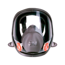 Respirador, Silicón/TPE Cara Completa con Válvula de Exhalación 6800 3M, Negro, 70070709053, MD