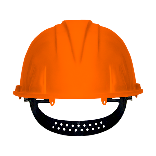 Casco, Termoplástico de Seguridad Infra, Naranja, 1CP210-4