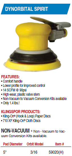 [DYNA59020] LIJADORA ROTO ORBITAL 5" DYNABRADE