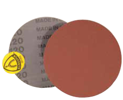 [310K024X-12700] DISCO DE LIJA CON RESPALDO DE TELA GRANO 24 5" VELCRO