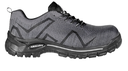 Zapato Tenis con Casco de Policarbonato Dieléctrico X-Port Armada Gris/Negro