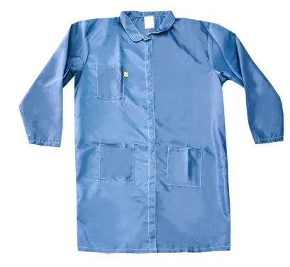 [STK-4700AZ] Bata Antiestática Jyrsa Azul, MD